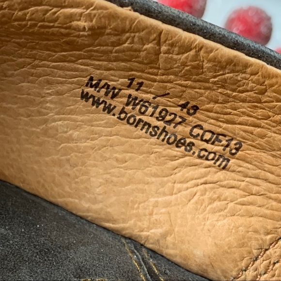 Born Leather Toby Clog Shoe SZ 11 - Picture 6 of 7